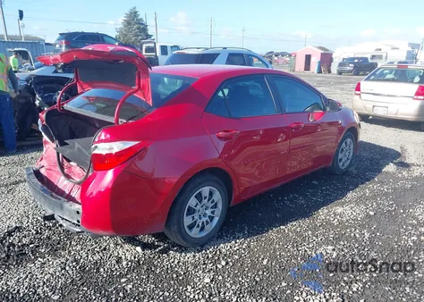 2015 Toyota Corolla S from USA, damaged, VIN 2T1BURHE5FC365483